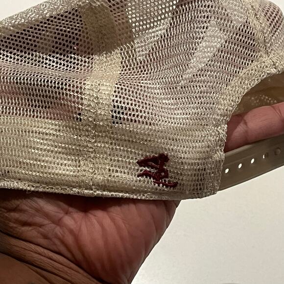 SALT LIFE Logo Snapback‎ Mesh Trucker Hat Red /White Cap Fish Dive Surf - Picture 4 of 5